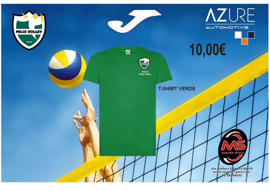 T-Shirt Verde Felix Volley