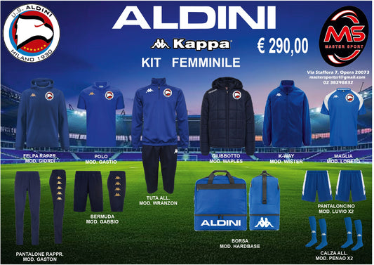 Kit Completo Femminile Aldini