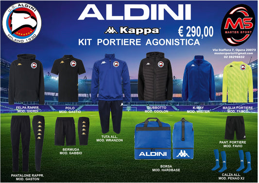 Kit Completo Portiere Agonistica Aldini