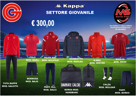 Gavirate Kit Completo Settore Giovanile