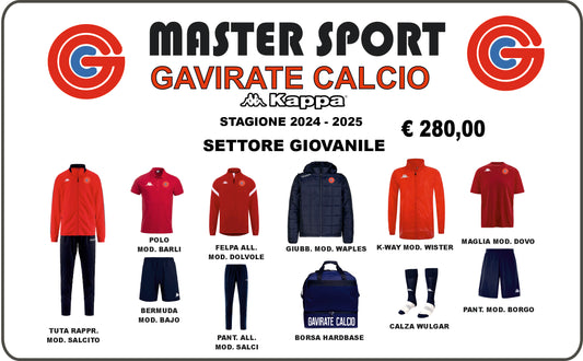 Gavirate Kit Completo Settore Giovanile